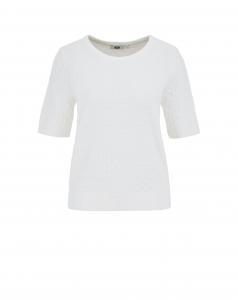 WE Fashion Свитер в белом цвете