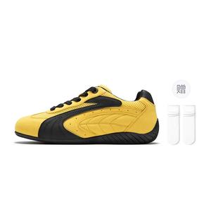 Непромокаемые нескользящие амортизирующие износостойкие легкие дышащие лоу-топ скейтборд обувь women's Deesha, Yellow[High-Quality Upgraded-Giveaway Edition]