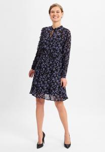 Платье MSCH Copenhagen Day dress, Lila Schwarz/Purple