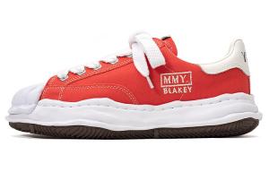 Maison Blakey OG Sole Canvas Low Red Mihara Yasuhiro