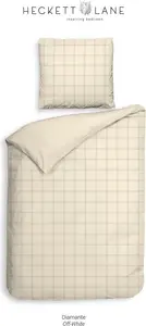 Постельное белье Diamante 135 Off-White HNL Living