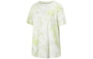 Футболка с цельнокроеным рукавом Fitness Series для женщин стандартный принт по всей поверхности LINING, белый