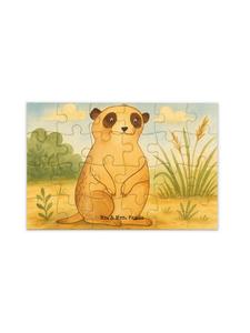 Mr. & Mrs. Panda Дизайн головоломки «Сурикат» без надписи белым цветом