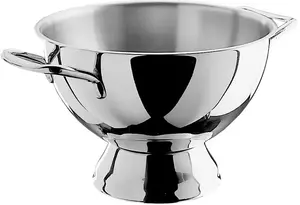 Суповая миска PINTINOX "Профессиональная", изготовлена ​​из нержавеющей стали 18/10, можно мыть в посудомоечной машине Ø 28 см, цвет edelstahlfarben