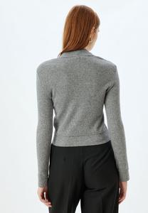 Кардиган ZIPPERED Koton, серый