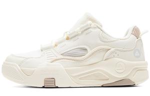 Кроссовки PEAK State Pole Roaming Skateboarding Shoes Women's Low-top Beige, бежевый