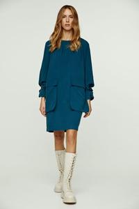 Платье Petrol с карманами из тенселя Conquista, синий