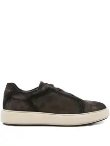 Замшевые кроссовки на шнуровке Officine Creative, коричневый