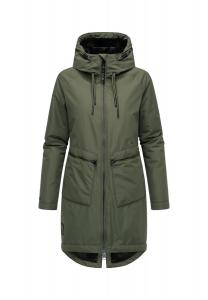 Холстик полупальто Ragwear, темно-оливковый