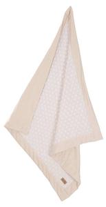 Детское одеяло Roba Frosty Almond, бежевый - текстиль - 80 x 1 x 80 см