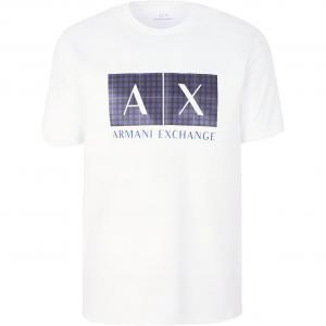 Мужская футболка AE FW23 Armani Exchange, белый