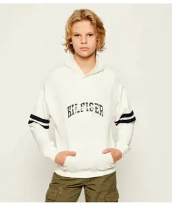 Толстовка Regular fit Tommy Hilfiger, бежевый