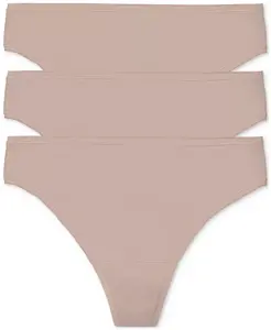 Женские трусики-стринги Bliss Bare Cotton, комплект из 3 шт., 771346MP Natori, коричневый