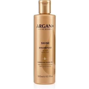Argan+ Шампунь для блеска тусклых и сухих волос 300 мл Argan+ 5 Oil Blend