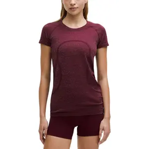 Свифтли Тек футболка женская Lululemon, красный