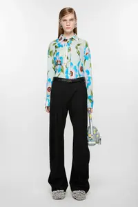 Брюки строгого кроя Acne Studios, черный