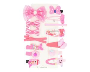 Набор детских булавок розового цвета, 14 штук Inna Marka