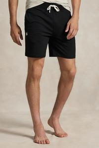 Хлопковые пижамные шорты Polo Ralph Lauren, черный