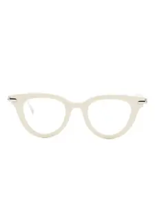 Очки Tess в оправе 'кошачий глаз' Megane And Me, белый