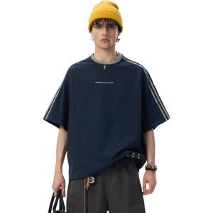 Футболка унисекс JHYQ, темно-синий