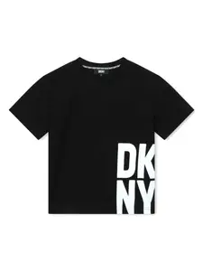 Футболка с логотипом Dkny Kids, черный