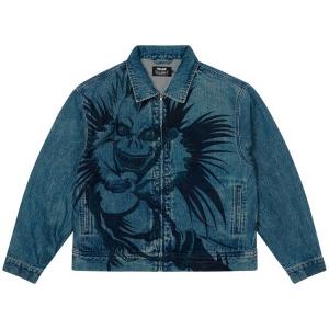 Куртка Palace x Death Note Ryuk Jacket 'Stone Wash', синий