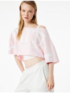 Футболка SS розового цвета KOTON