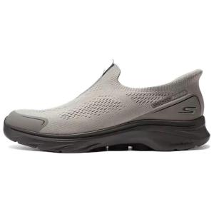 Кроссовки Skechers WOMEN"S GO WALK Lifestyle Shoes Men Low-top Taupe/black, черный