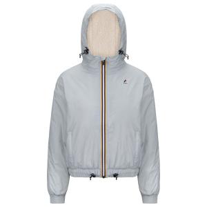 Женская le vrai 4.0 albine orsetto - повседневная куртка K-Way, серый