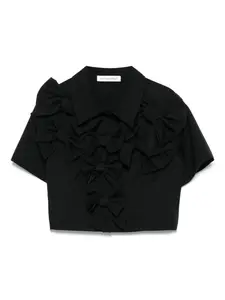 Топ с бантом Viktor & Rolf, черный