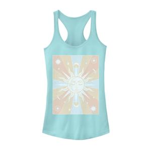 Танк с галактическим графическим изображением Солнца и Луны для юниоров