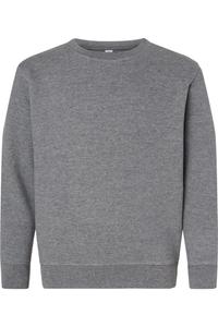 Толстовка LAT Youth Elevated из флиса с круглым вырезом, цвет granite heather