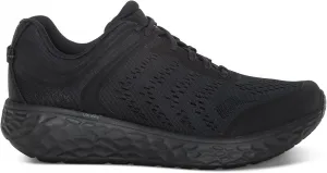 Мужские ортопедические кроссовки Aetrex Chase с поддержкой свода стопы - облегчение при подошвенном фасците, комфортная сетка, регулируемые шнурки, черный