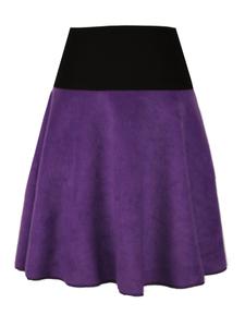 Юбка dunkle design A-Linie Fleece, фиолетовый