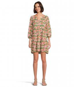 Платье Tommy Bahama Palm Pointe 3/4 Sleeve Dress, Sugar Pink