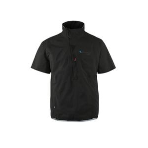 Футболка Vidre Zip SS мужская Klattermusen, черный