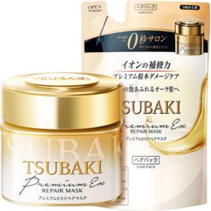 TSUBAKI Набор восстанавливающей маски для волос Premium Multi Action Repairing с увлажняющим уходом 180г+150г