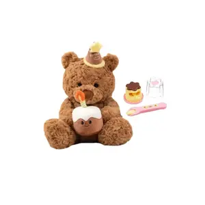 Плюшевая кукла Cake Bear высотой 35 см LALABABY