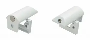 Крепления-зажимы Liedeco (комплект, 2 шт.) для жалюзи-плиссе Klemmfix и жалюзи Klemmfix 2х4 см, белый