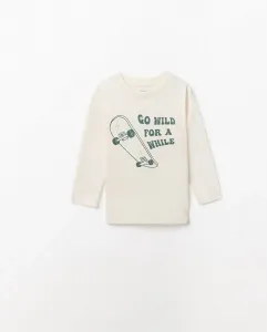 Базовая футболка с принтом Sfera, белый