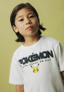 Футболка с принтом POKÉMON Name it, белый