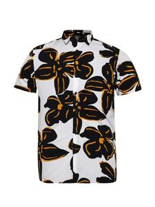 Рубашка обычного кроя на пуговицах Campus Sutra Isaiah, белый