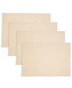 Вышитые салфетки под приборы, набор из 4 шт. Saro Lifestyle, natural