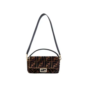 FENDI Сумка-сумка-багет с монограммой