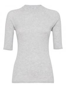 Brunello Cucinelli джемпер в рубчик, серый