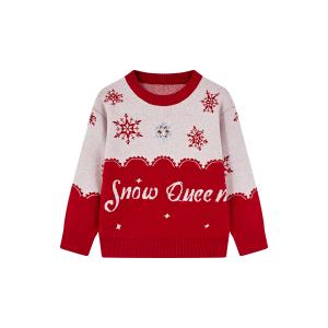 Детский свитер с круглым вырезом Moderate Disney, красный