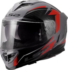 Шлем LS2 ff818 storm iii dynamo, Gray/Red