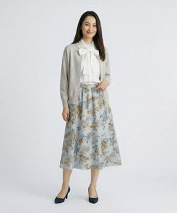 Юбка с цветочным рисунком