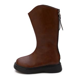 Детские сапоги до колена Budding, коричневый