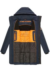 Зимнее пальто STONE HARBOUR, темно-синий